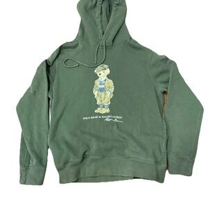 Ralph Lauren Polo Bear Green Hoodie